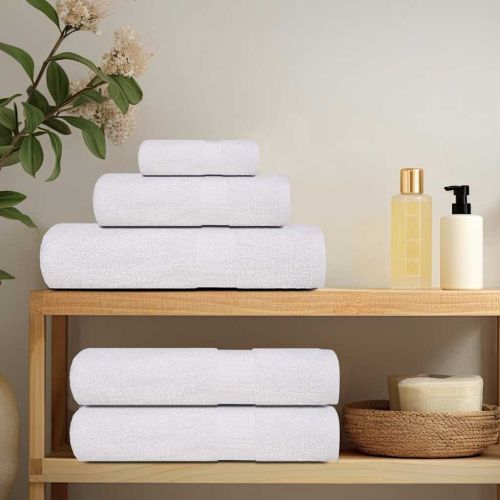 Кърпи FROGN 4 бр. Бели 100x200 см 360 г/м²