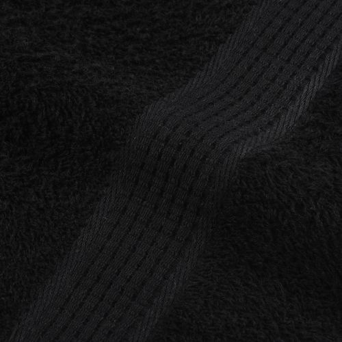 Кърпи за баня FROGN 4 бр. Черни 100x150 см 360 г/м²