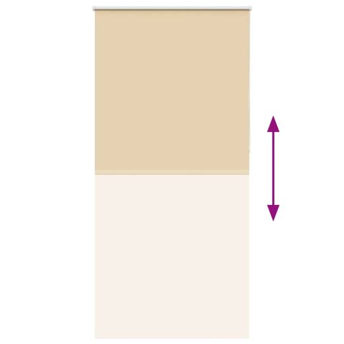 Ролкова щора Blackout Beige 100x230 cm Ширина на плата 95,7 cm