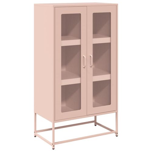 Висока дъска Pink 68x39x123 cm Стомана