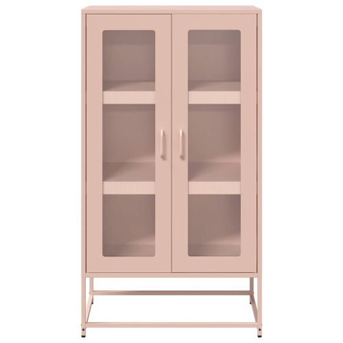 Висока дъска Pink 68x39x123 cm Стомана
