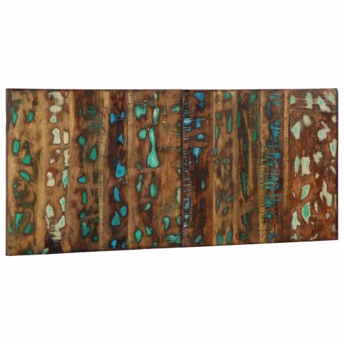 Табла за глава Multicolour 120 cm Масивна дървесина Reclaimed