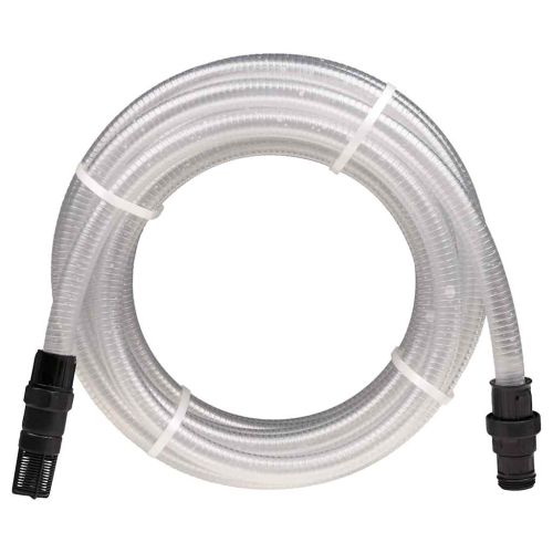 Смукателен маркуч с PVC конектори прозрачен 1" 10 м PVC