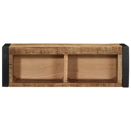 ТВ шкаф 80x30x25 cm Масивна груба дървесина Манго