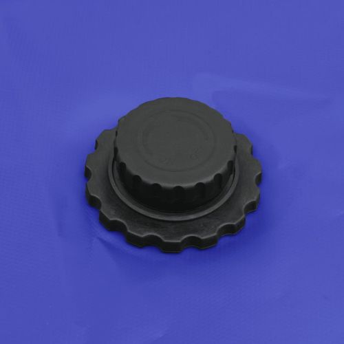Резервоар за вода с кран, сгъваем, 1500 л, PVC