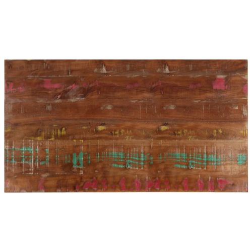 Плот за маса 110x70x2,5 см правоъгълен регенерирано дърво масив
