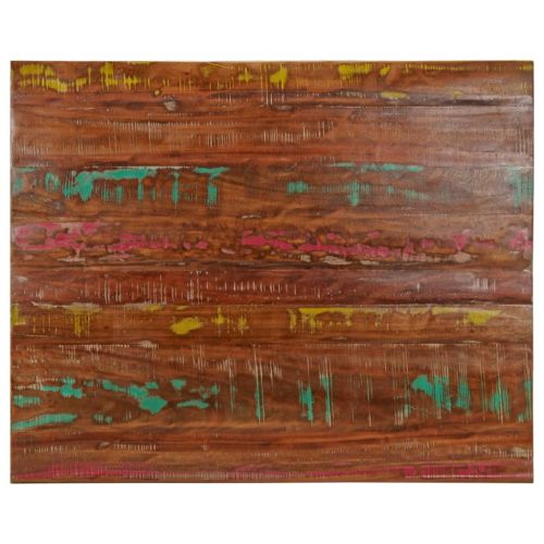 Плот за маса 100x80x2,5 см правоъгълен регенерирано дърво масив