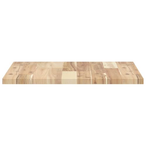 Плот за маса квадратен 50x50x2 см масивна акация