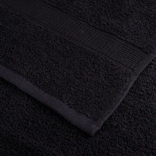 Премиум кърпи за ръце SOLUND 10 бр черни 50x100 см 600 gsm