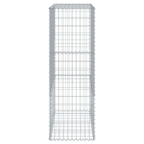 Габионна кошница с покритие, 300x50x150 см, поцинковано желязо