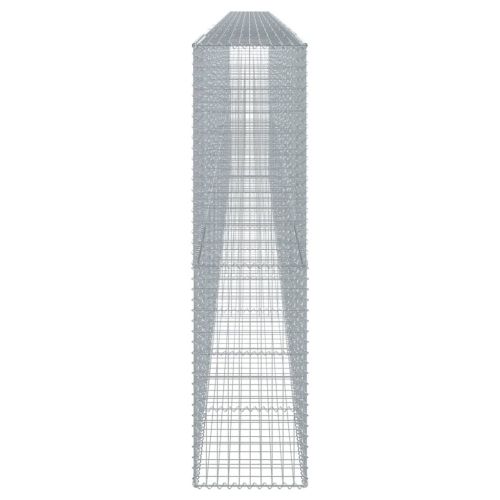 Габионна кошница с покритие, 1000x50x200 см, поцинковано желязо