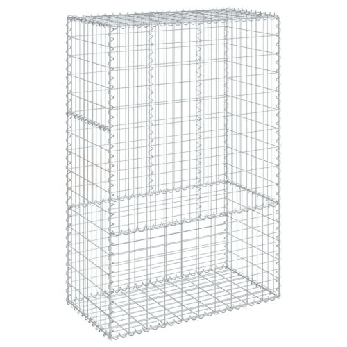 Габионна кошница с покритие, 100x50x150 см, поцинковано желязо