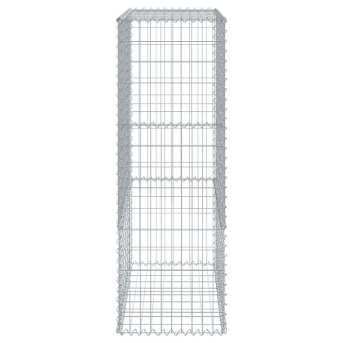 Габионна кошница с покритие, 100x50x150 см, поцинковано желязо