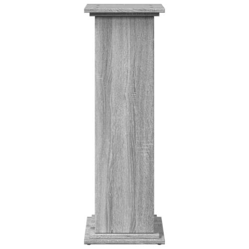 Стойка за витрини със съхранение 31x30x90 см инженерно дърво