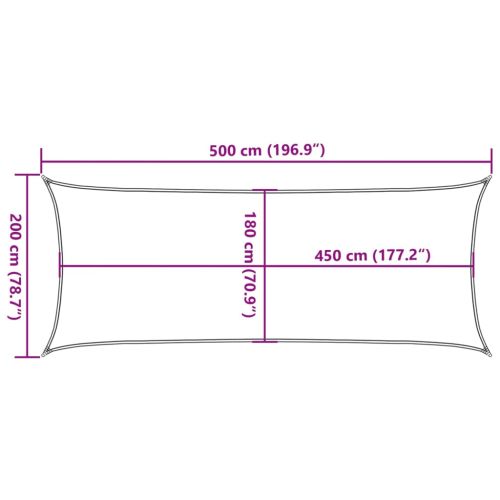 Платно-сенник, 160 г/м², синьо, 2x5 м, HDPE