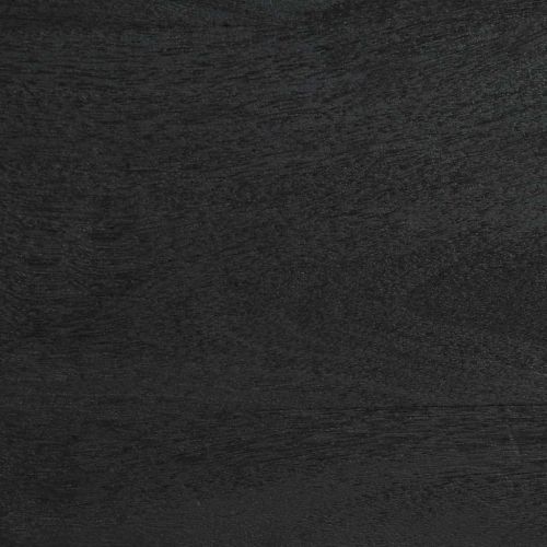 Кафе маса, черна, 100x54x40 см, инженерно дърво