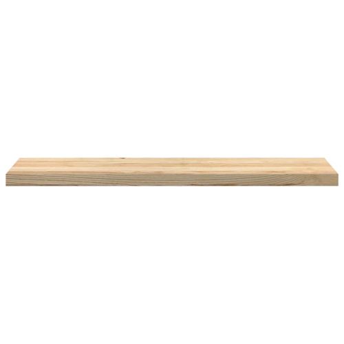 Стълбищни стъпала, 4 бр, 110x25x2 см, необработен масивен дъб