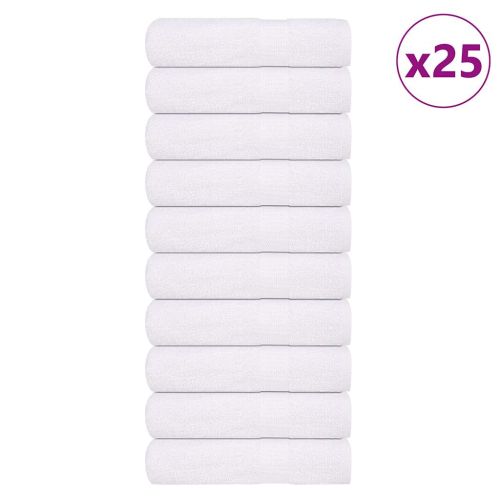 Кърпи за баня FROGN 25 бр. Бели 100x150 см 360 г/м²