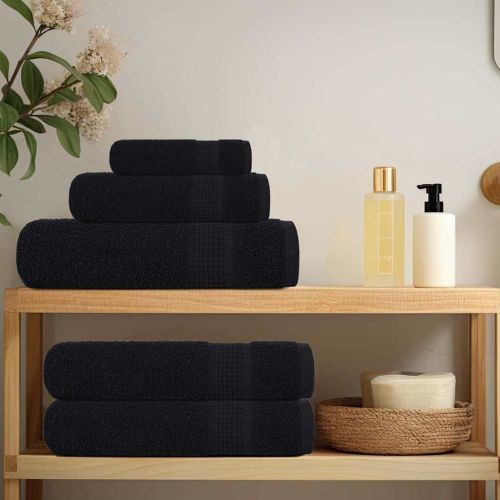 Кърпи FROGN 10 бр. Черни 100x200 см 360 г/м²
