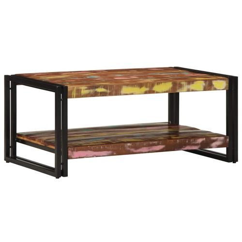 Масичка за кафе Multicolour Масивна дървесина Reclaimed