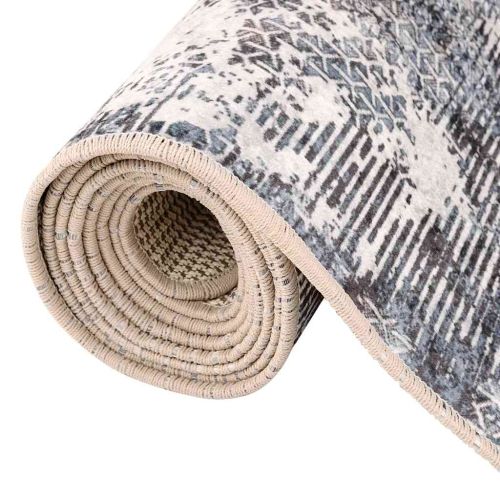 Перящ се килим многоцветен 80x150 см