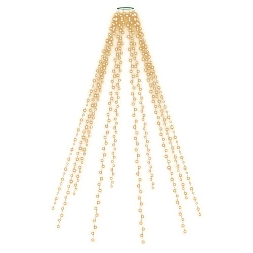Коледни лампички мрежа с 500 LED 500 см