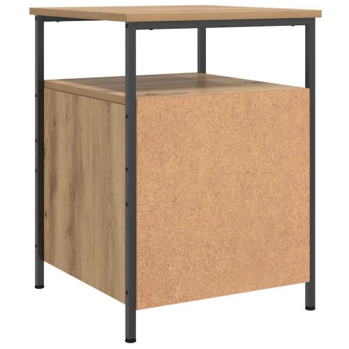 Bedside Cabinets 2 pcs Artisan Oak 44x45x60 cm Engineered Wood - Untranslated