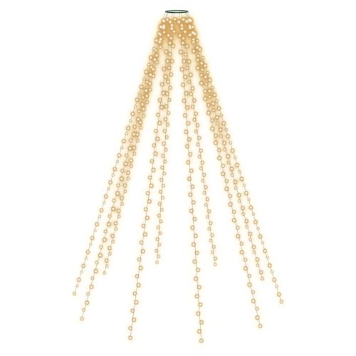 Коледни лампички мрежа с 400 LED 400 см