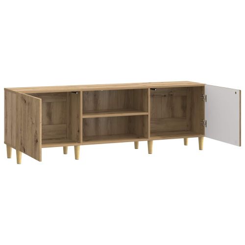 ТВ шкаф 150 x 31 x 50 см Дъб артизан Инженерна дървесина