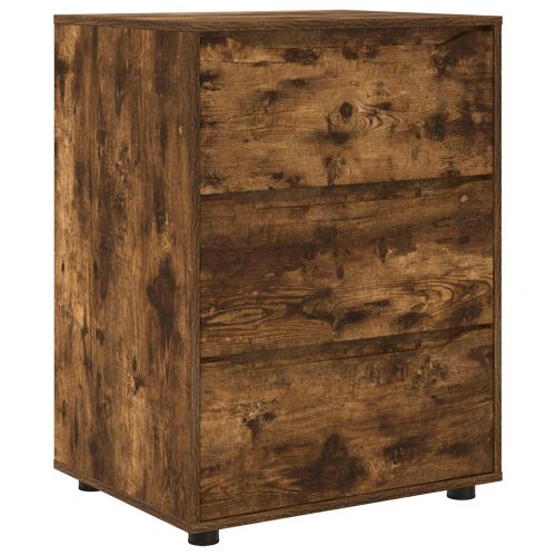 Шкаф за съхранение Димян дъб 60 x 48 x 81 см Инженерно дърво