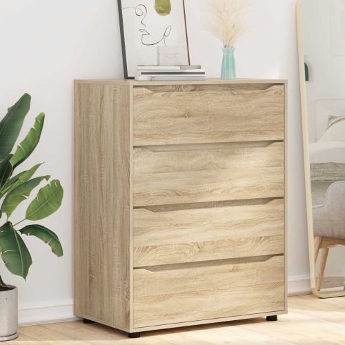 Шкафове за съхранение 80 x 48 x 105 см Инженерна дървесина