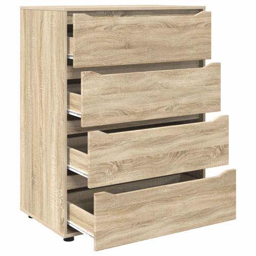Шкафове за съхранение 80 x 48 x 105 см Инженерна дървесина