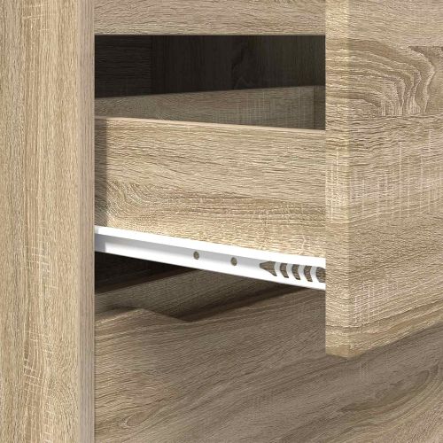 Шкафове за съхранение 80 x 48 x 105 см Инженерна дървесина