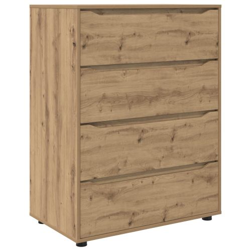 Шкафове за съхранение 80 x 48 x 105 см Инженерна дървесина Дъб