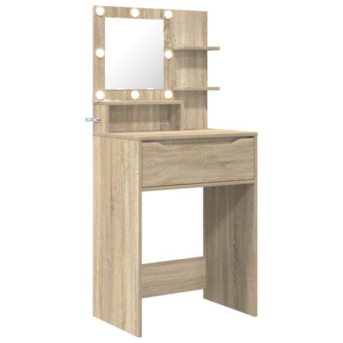 Тоалетки за спалня Сонома дъб 80 x 39,6 x 135 см