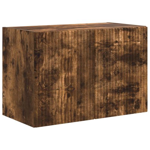 TV стенен шкаф Димян дъб 59,5 x 31 x 40 см Инженерно дърво