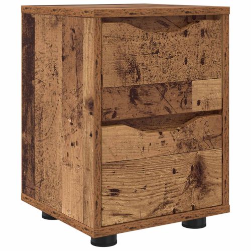 Нощно шкафче Старо дърво 30,5 x 30 x 43 см Инженерна дървесина