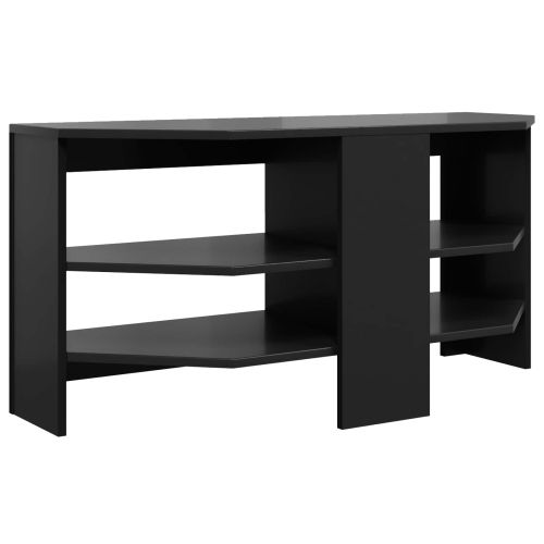Ъгловшкафзателевизор 102 x 41 x 50 cm Черно Инженерна дървесина