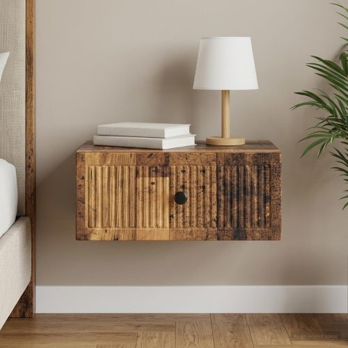 Нощен шкаф Старо дърво 49 x 34,5 x 20 см Инженерна дървесина