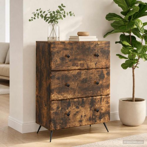 Чекмеджетен шкаф 66 x 34,5 x 90 см Инженерна дървесина
