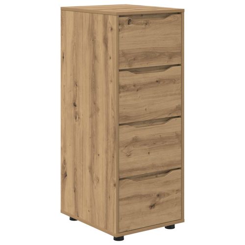 Шкаф за съхранение 40 x 48 x 105 см Инженерна дървесина Дъб