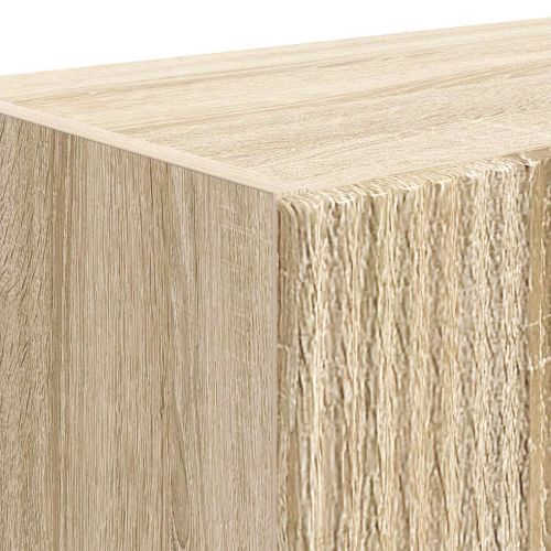 TV стенен шкаф 59,5 x 31 x 100 см Сонома дъб