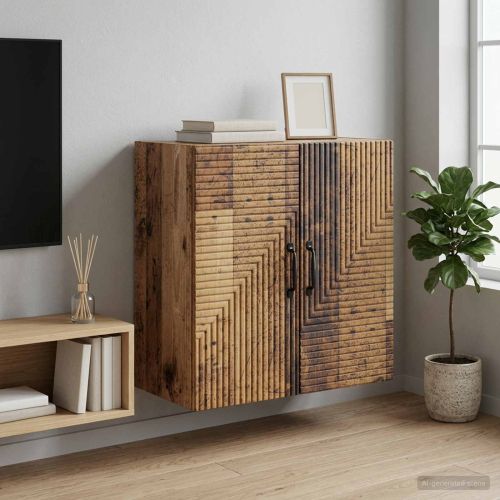 Стенно шкафче Старо дърво 59 x 31 x 60 см Инженерна дървесина