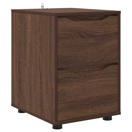 Шкаф за съхранение 40 x 48 x 57 см Инженерна дървесина
