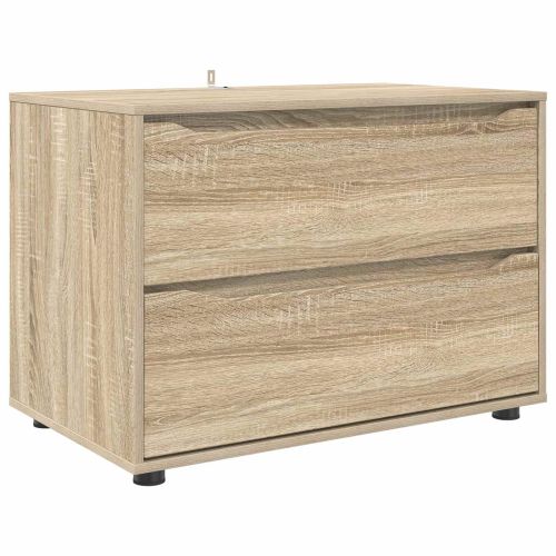 Шкаф за съхранение 80 x 48 x 57 см Инженерна дървесина