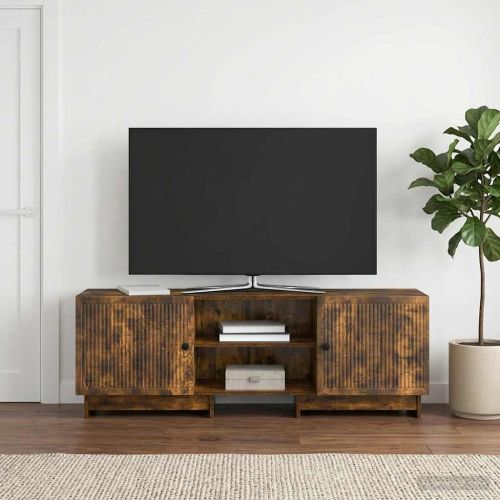 ТВ шкаф Пушена Дъб 150 x 31 x 50 см Инженерен дървен материал