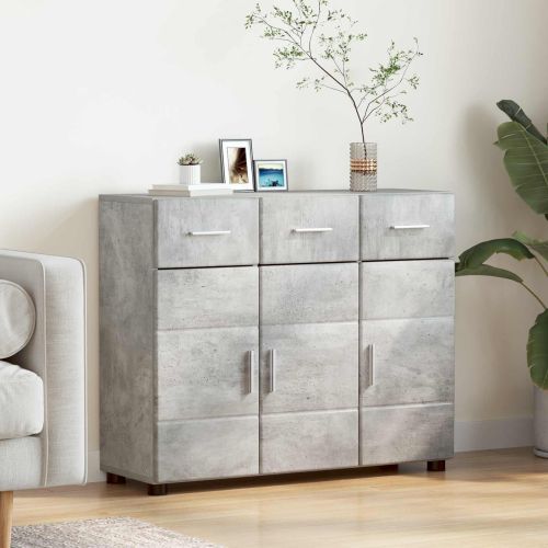 Служебен шкаф FLORIN 88,5 x 30,5 x 73 см Циментено сиво