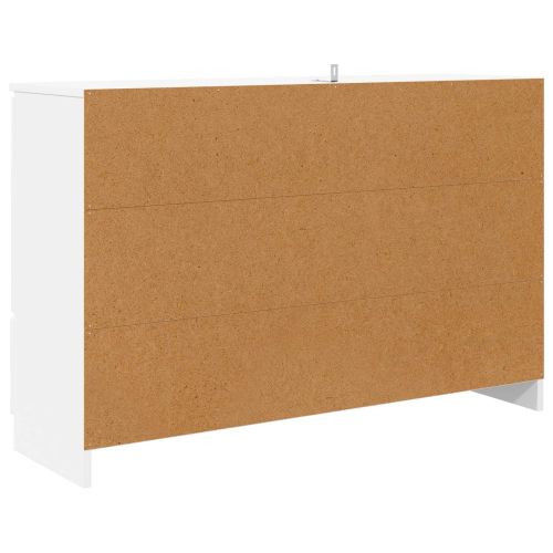 Служебен шкаф Бяло 100 x 30 x 65,6 Инженерна дървесина