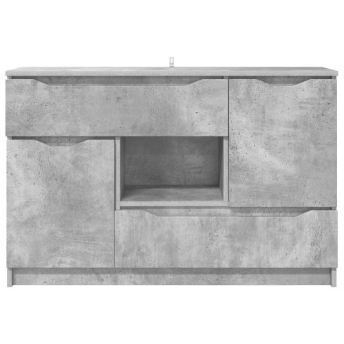 Служебен шкаф Циментено сиво 100 x 30 x 65,6
