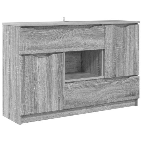 Служебен шкаф Сив Сонома 100 x 30 x 65,6 Инженерна дървесина